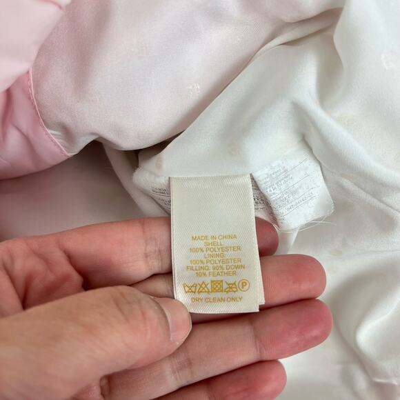 Kate Spade Bow Neck Puffer Jacket Satin Slipper 12 Months - Picture 9 of 9